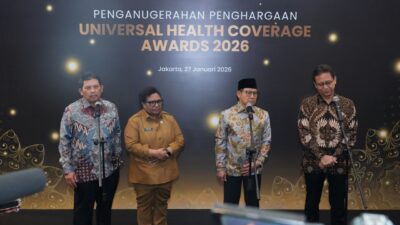 Dukung Program JKN, Ratusan Kepala Daerah Terima Penghargaan di UHC Awards 2026