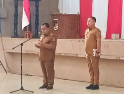 Bupati Minahasa Robby Dondokambey Pimpin Apel Perdana Awal Tahun 2026 Dirangkaikan Ibadah Oikumene