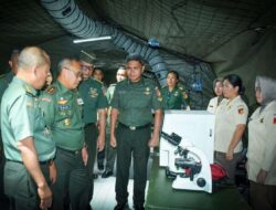 Pangdam Merdeka Tinjau Kesiapan Operasional Rumah Sakit Lapangan