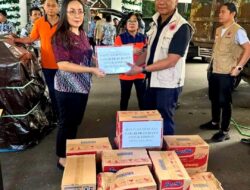 Sekretariat DPRD Sulut Peduli Korban Banjir Bandang Siau