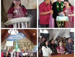 Wakil Bupati Vanda Sarundajang Hadiri HUT Ke-31 Jemaat GMIM Efrata Sentrum Sonder.