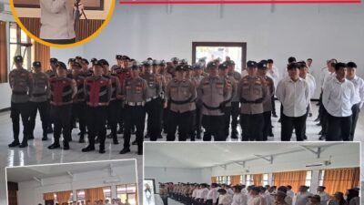 Kapolres Stevent Simbar Ingatkan Setiap Anggota Polri Berikan Pelayanan Cepat, Tepat dan Profesional. 