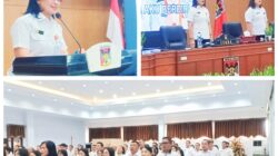 Sekda Lynda Watania Buka Rakor Penyusunan LKPJ dan LPPD Tahun 2025.