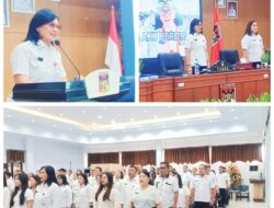 Sekda Lynda Watania Buka Rakor Penyusunan LKPJ dan LPPD Tahun 2025.