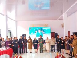 Dandim Bonaventura Ageng F.S. Hadiri Syukuran HUT ke-60 Martina Dondokambey Lengkong