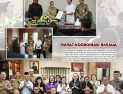 Wabup Vasung Serahkan SK Pembentukan Pengurus BKSAU,  Pentingnya Jaga Kerukunan dan Perkuat Toleransi.