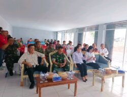 Wabup Vasung Bersama Sekda Lynda Watania Mengikuti Peresmian Koperasi Desa/Kelurahan Merah Putih Secara Virtual di Seluruh Indonesia.