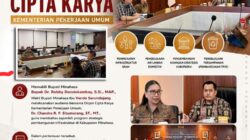 Wabup Vasung Audensi Bersama Dirjen Cipta Karya Kementrian PU, Bahas Program Peningkatan Insfrastruktur.