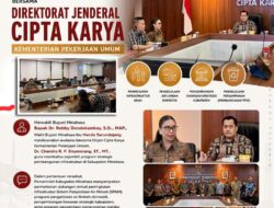 Wabup Vasung Audensi Bersama Dirjen Cipta Karya Kementrian PU, Bahas Program Peningkatan Insfrastruktur.