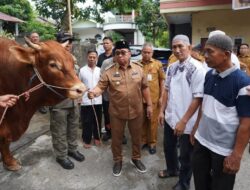 Pemerintah Kabupaten Minahasa Serahkan Bantuan Kemasyarakatan Presiden RI, Kepada Jamaah Pineleng.