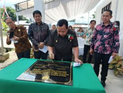 Bupati RD Resmikan Kantor Desa dan Gedung Serba Guna. 
