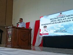 Ibadah Oikumene Awal Juni 2026, Pemkab Minahasa Diajak Tetap Melekat Kepada Tuhan. 