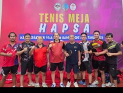 Tenis Meja PKB Wilayah Kawangkoan Lolos 4 Besar. 