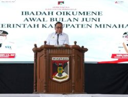 Ibadah Oikumene Awal Juni 2026, Pemkab Minahasa Diajak Tetap Melekat Kepada Tuhan. 
