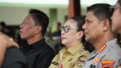 Wabup Vanda Sarundajang Hadiri Tradisi Lepas Sambut Danrem 131/Santiago