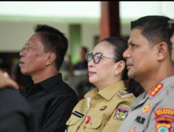Wabup Vanda Sarundajang Hadiri Tradisi Lepas Sambut Danrem 131/Santiago