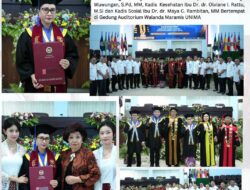 Wabup Vanda Sarundajang Raih Gelar Magister Administrasi Publik UNIMA