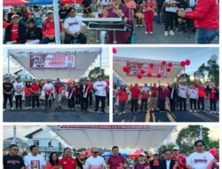 Ibadah Pembukaan dan Jalan Sehat Semarakkan Peringatan HUT ke-81 Kemerdekaan RI di Kawangkoan Raya