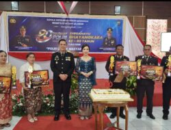 Kapolres Minahasa: HUT Bhayangkara ke-80 Jadi Penguat Pengabdian dan Soliditas Personil. 
