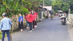 Pemdes Paslaten Gelar Kerja Bakti di Kompleks Pasar Remboken