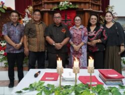 Bupati Minahasa Hadiri Peresmian Pastori dan Gedung TK GMIM Baith-El Kolongan. 
