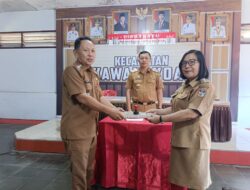 Serah Terima Jabatan Lurah di Kawangkoan, Camat Umboh: Penyegaran untuk Tingkatkan Semangat Pengabdian