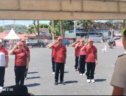 Perangkat Desa Kiawa Satu Barat Semangat Ikuti Lomba PBB HUT RI ke-81
