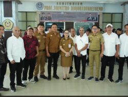 Hukum Tua Sofian Rakian Turut Hadiri Pelantikan dan Pengukuhan ASLINMAS Sulut. 