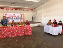 Musdes RKPDes 2027 dan Rembuk Stunting Desa Pinabetengan, Camat Tommy Wuwungan Hadiri Kegiatan. 