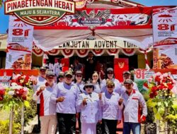 Hukum Tua Elsje Tandaju dan Perangkat Desa Pinabetengan Ikuti Upacara HUT ke-81 RI. 