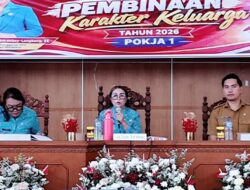 Ketua TP-PKK Minahasa Buka Pembinaan Karakter Keluarga, Tekankan Peran Orang Tua Bentuk Generasi Berkarakter