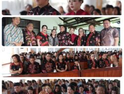 Dua Keluarga Besar Bersatu, Zachary Pioh dan Sarah Dondokambey Resmi Jalani Bacaan Nikah