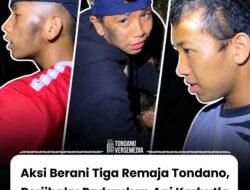 Tiga Remaja Tondano Berjibaku Padamkan Karhutla, Wajah Berlumur Arang Jadi Bukti Kepedulian