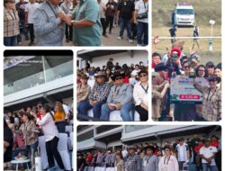 Bupati Robby Dondokambey dan Wabup Vanda Sarundajang Hadiri Kejurnas Pacuan Kuda Pordasi ke-60 Seri 2 di Tompaso